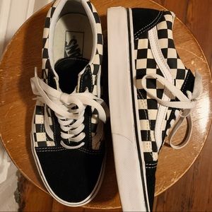 Original Checkered Vans Low Tops